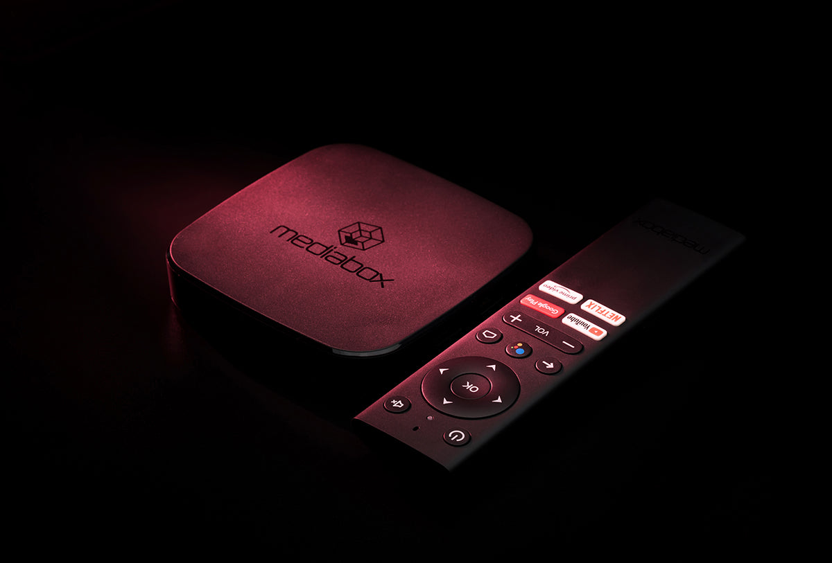 Mediabox - Maverick 4K Android TV™ Box - Switch On. Login. Binge.