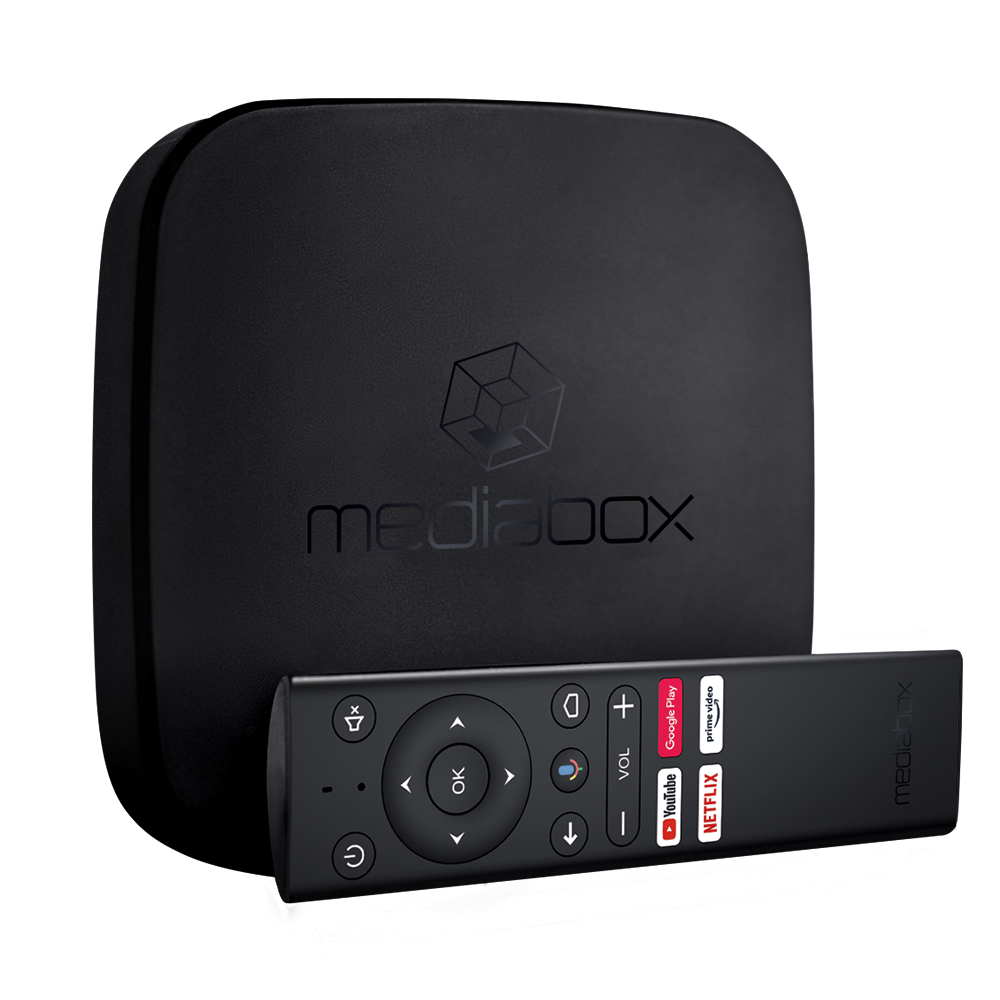 Mediabox - Maverick 4K Android TV™ Box - Switch On. Login. Binge.